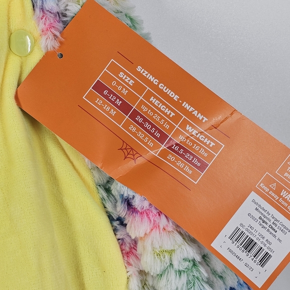 Hyde And Eek Infant Ostrich Costume Sz 6-12 Mo - Picture 6 of 9